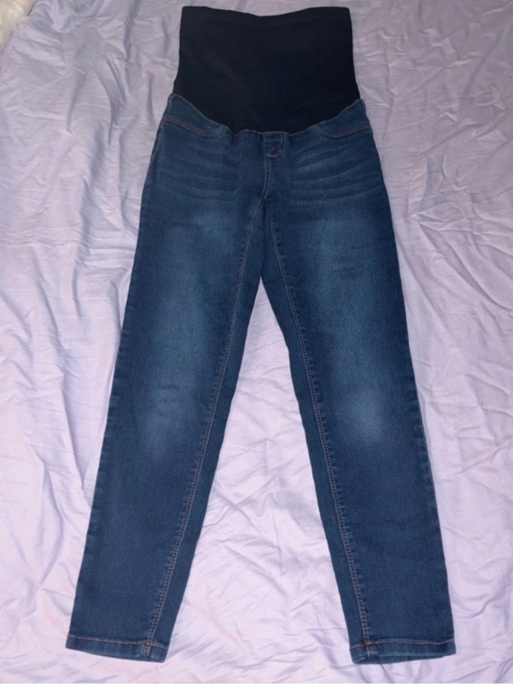 1822 Denim Dark Wash Maternity Skinny Jeans Size 27/4